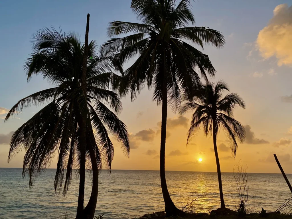 Tramonto a San Andrés, marzo 2021