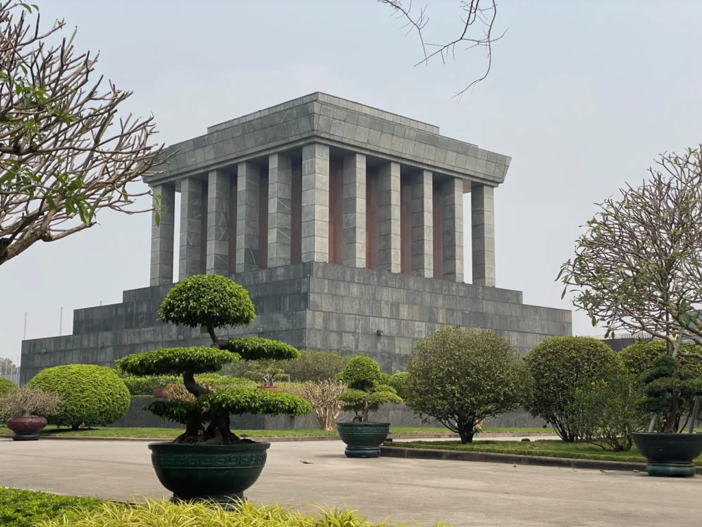 Il mausoleo di Ho Chi Minh, Hanoi, marzo 2023