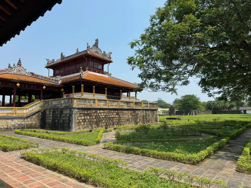 Un padiglione della cittadella, Huế, marzo 2024