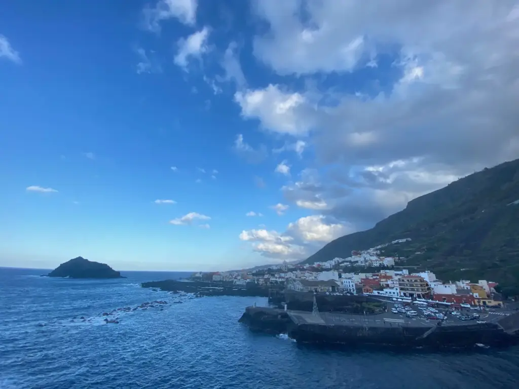 Garachico e il suo scoglio, Tenerife, dicembre 2019