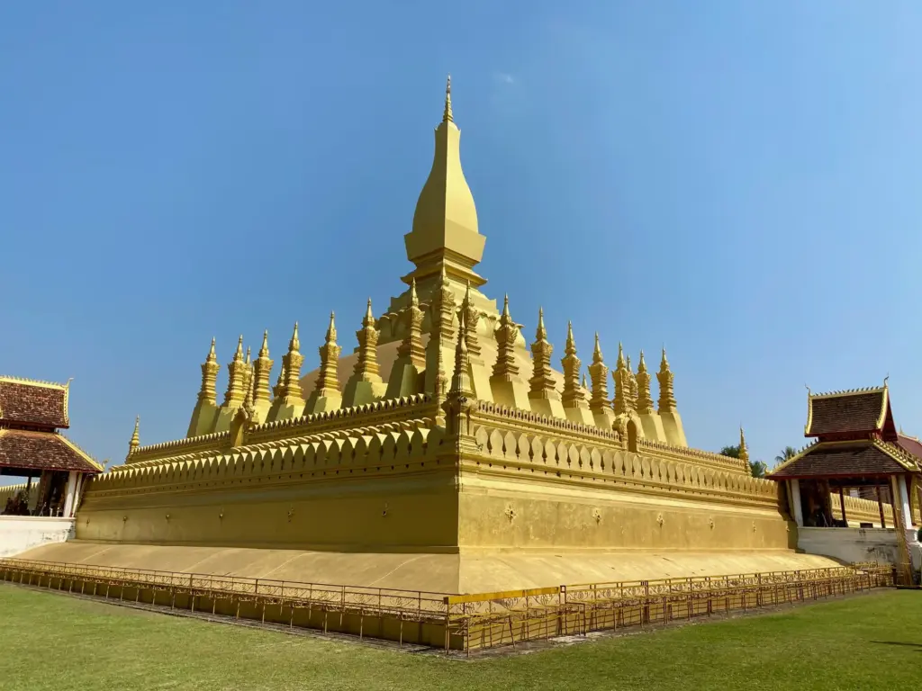 Pha That Luang, Vientiane, marzo 2020